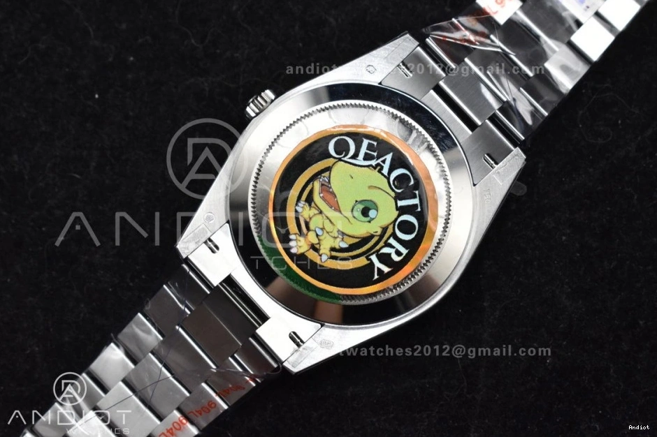 Dial QF on DayDate 40 (Gain President SS V4 Blue Edition Steel Bracelet A2836 Weight) Best 904L Black 0426